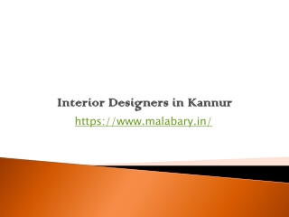 Interior designers in Kannur