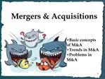 Mergers Acquisitions