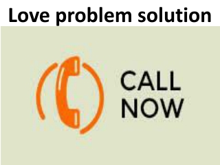 love problem solution
