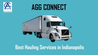 Agg Connect -  Best Hauling Services In Indianapolis
