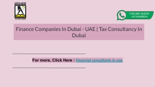 Finance Consultants Companies | Finance Consultancy Services