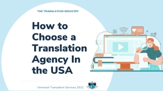 Translation Agency US