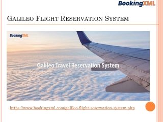 Galileo Flight Reservation System