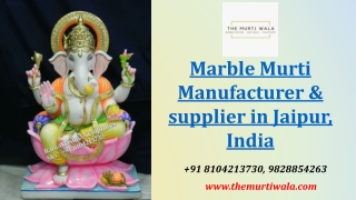 Marble Murti Manufacturer & supplier in Jaipur, India