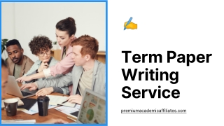 Term Paper Writing Service