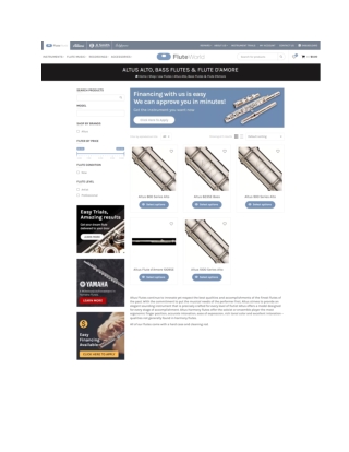 Upgrade Your Alto Flute | Handcrafted Low Flutes - Flute World