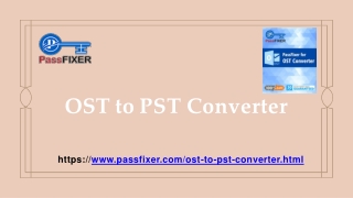 OST to PST Converter