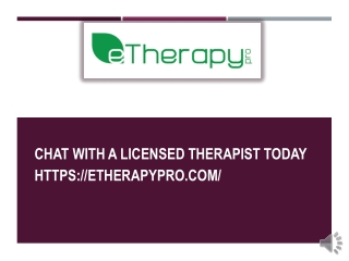 4 Signs That You Need Online Therapy - eTherapypPro