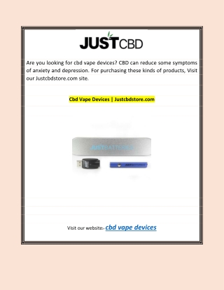 Cbd Vape Devices | Justcbdstore.com