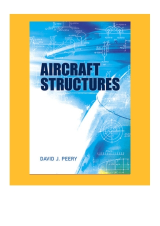 epub download Aircraft Structures Full