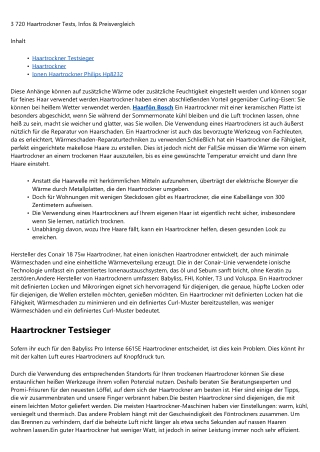 6 Vorteile über Guter Haarfön aufgelistet - 2020