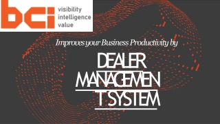 Dealership Management System