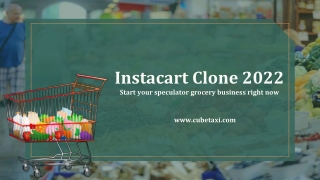 Instacart Clone 2022