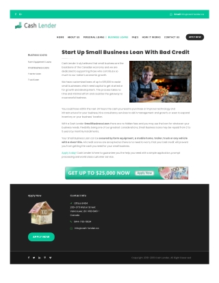 Start Up Small Business