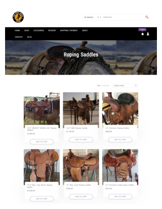 Used Horse Saddles Store
