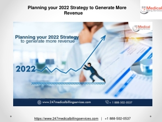 Planning your 2022 Strategy to Generate More Revenue