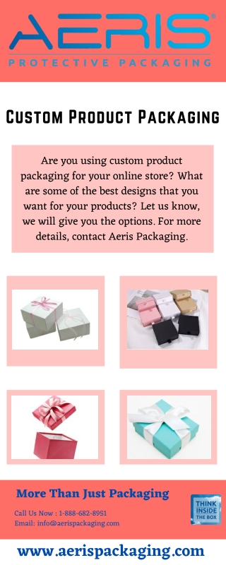 Custom product Packaging