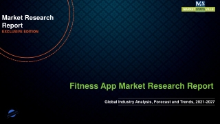 Fitness App Market Is Booming Worldwide Business Forecast 2027