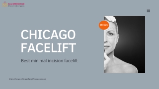 Minimal-incision facelift