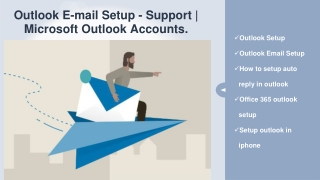 Outlook E-mail Setup - Support | Microsoft Outlook Accounts.