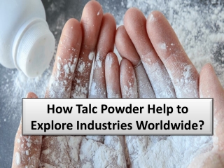 Talc Powder for Ceramic Industry