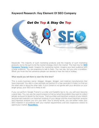 Keyword Research SEO