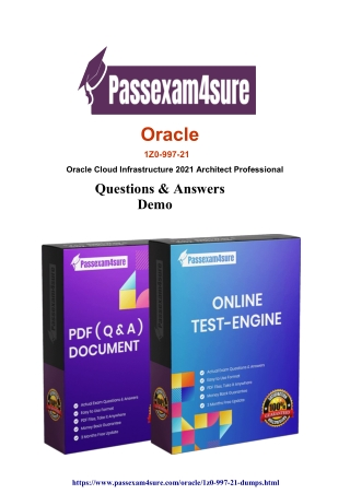 New Year 30% Discount Offer on Oracle 1Z0-997-21 Exam Dumps