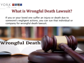 Types of Wrongful Death Accidents