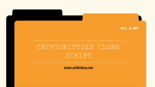 Cryptokitties Clone Script