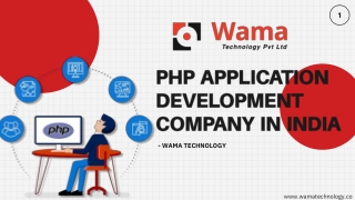 PHP Application Development Company in india