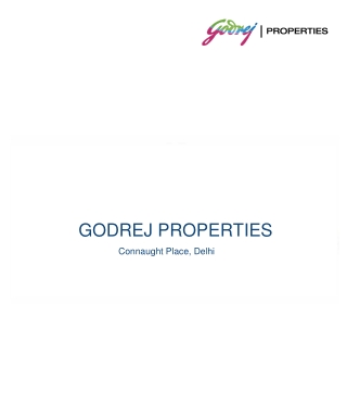 Godrej Connaught Place Delhi Brochure Download