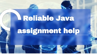 Quality Java Programming Assignment Services