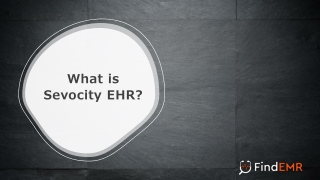 Sevocity EHR