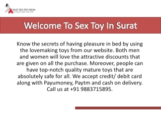 Welcome To Sex Toy In Surat - Adultsextoyindia