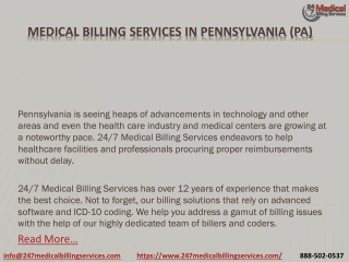 Medical Billing Services in Pennsylvania (PA) PDF