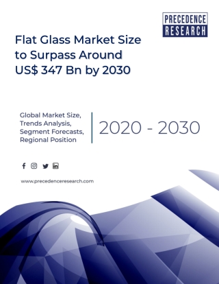 Flat Glass Market Size, Industry Trends, Share and Forecast 2021-2030