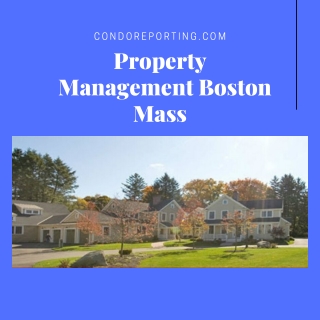 Best Property Management Services in Boston Mass