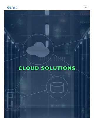 Cloud Services Providers Company in Dubai, UAE - Aerizome