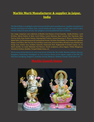 Visit marble murti shop near me now!