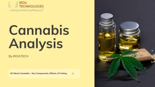 About Cannabis Analysis