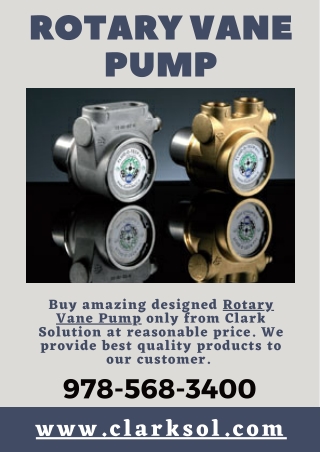 Rotary Vane Pump