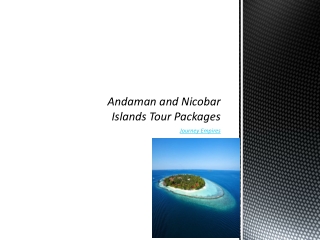 Andaman Nicobar Islands Tour Package |Journey Empires