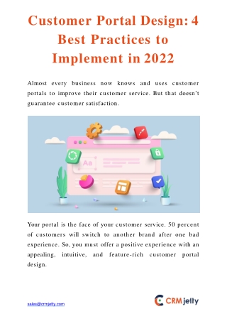 Customer Portal Design 4 Best Practices to Implement in 2022