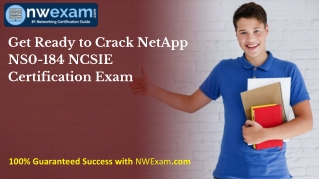 [LATEST] Get Ready to Crack NetApp NS0-184 NCSIE Certification Exam