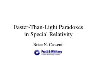 Faster-Than-Light Paradoxes in Special Relativity
