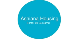 Ashiana Housing Sector 93 Gurugram Brochure