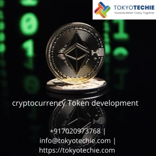 Cryptocurrency Token Development Services | TokyoTechie