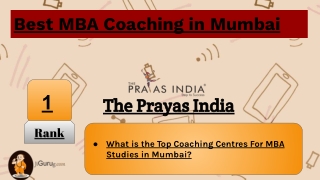 Best MBA Coaching in Mumbai
