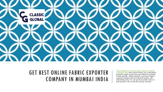 Best Online Exporter Company in Mumbai India