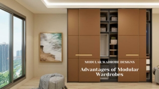 Advantages of Modular Wardrobes